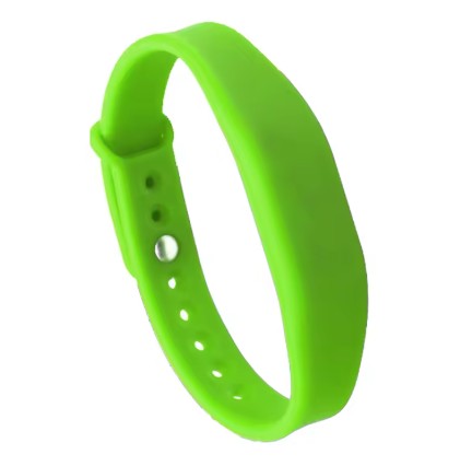 Green Digital Business Card Wristband